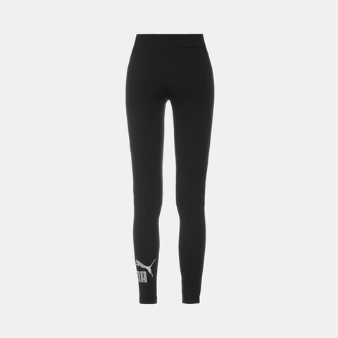 Leggings Con Logotipo, Negro Leggings Con Logotipo, Negro
